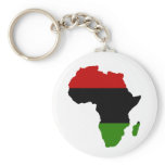 Röda, svart och gröna Keychain nyckelringar