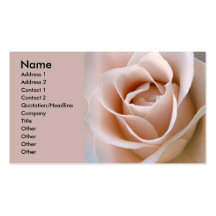 Rodna rosa ros visitkort