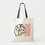 rofl för lol för meme för ursinneansikteursinne ko tote bag