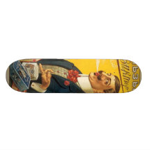 Röka för älskare skateboard deck