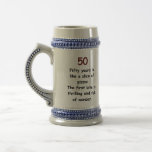 Rolig 50th födelsedagmugg