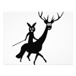 rolig älg- och kaninsymbol tillkännagivanden