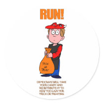 Rolig Anti-Demokrat Halloween