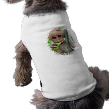 Rolig apabildskjorta hund kläder