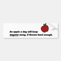 Rolig Apple bildekal