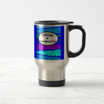 Rolig begravningsentreprenörtravel mug muggar