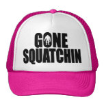 Rolig BORTA SQUATCHIN-HATT - speciell *BOBO*upplag Trucker Keps