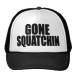 Rolig BORTA SQUATCHIN-HATT - speciell *BOBO*upplag Mesh Kepsar