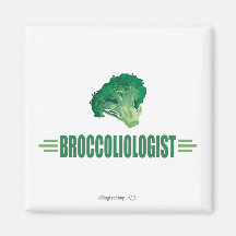 Rolig broccoli kylskåpsnagnet