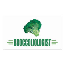 Rolig broccoli visitkort
