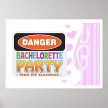 Rolig brudens sida för farabacheloretteparty posters