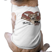 Rolig ChihuahuaBBQ Tröja För Hundar