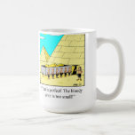 Rolig egyptisk pyramidmugg