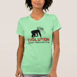 Rolig evolution tee shirts