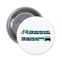 Rolig för cykel bil kontra knapp