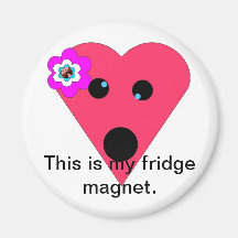 Rolig fridemagnet kylskåpmagneter