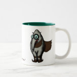 Rolig gullig design för anteaterkaffemugg