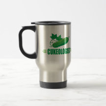 Rolig gurka mugg