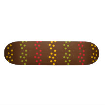 Rolig jord tonar det randiga mönster skateboards