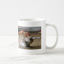 (rolig katt) mugg