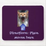 Rolig katt och Mousepad Musmatta