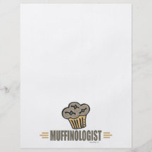 Rolig muffin flygblad designs