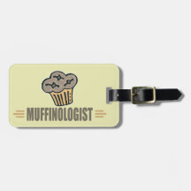 Rolig muffin lappar för bagaget