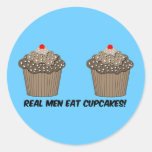 rolig muffins klistermärke