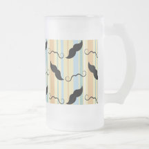 Rolig mustaschbakgrund kaffe koppar