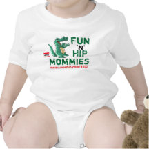 rolig n skräddarsy höftmammor för 6-12 månad - tshirts