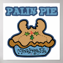 Rolig Palin (älgbär) paj Affisch