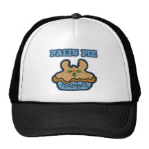 Rolig Palin (älgbär) paj Baseball Hat