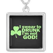 Rolig st patricks dayirländare skräddarsydda halsband