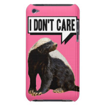Rolig talande honey badger iPod Case-Mate cases