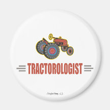Rolig traktor magnet för kylskåp