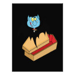 rolig vampyrfladdermöss med kistatecknaden personliga tillkännagivanden
