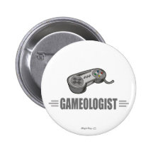 Rolig video Gamer Knapp Med Nål