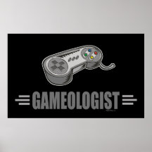 Rolig video Gamer Print