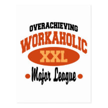 Rolig Workaholic Vykort