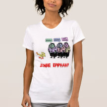 Rolig zombie tee shirt