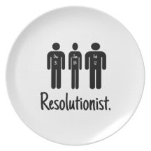 Roliga Resolutionist Fest Tallrikar