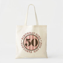 Roliga & sagolika 50th födelsedaggåvor kassar