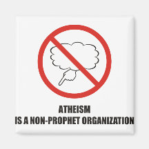 Roligt - ateism är enprofet organisation magneter för kylskåp