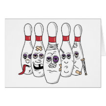 Roligt bowlingkort