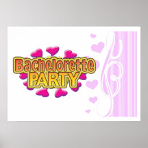 roligt för vild för neon för rosa hjärtabacheloret print