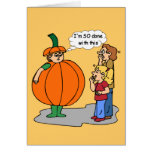 Roligt Halloween kort