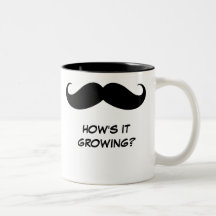 Roligt hur är det som växer? Mustaschmugg