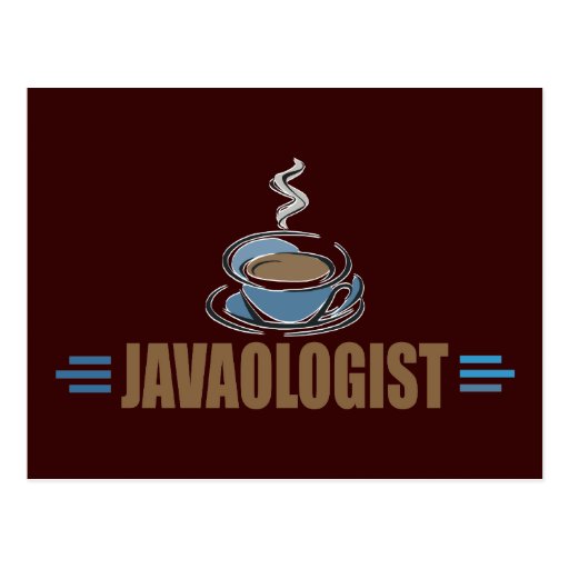 Roligt kaffe vykort