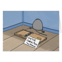 Roligt musfödelsedagkort