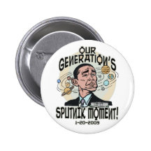Roligt Obama Sputnik ögonblick Nål